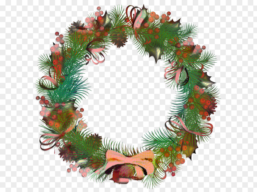 Wreath Christmas Ornament Day Pine PNG