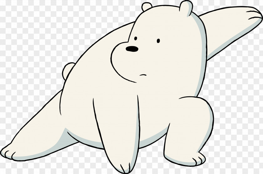 Cartoon Chef Polar Bear Giant Panda Ice Drawing PNG