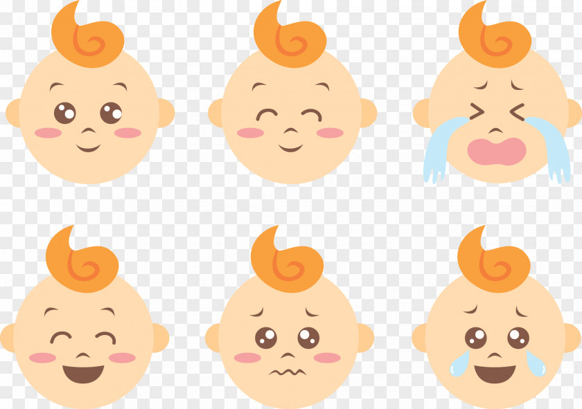 Cry Baby Face Funny Smile Humour Clip Art PNG