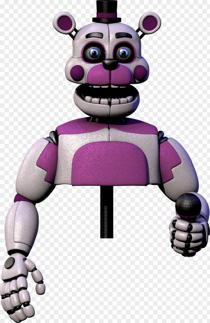 Funtime Freddy Five Nights At Freddy's: Sister Location DeviantArt Robot Digital Art PNG