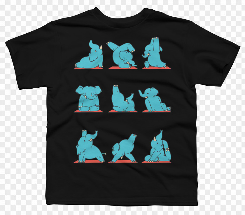 T-shirt Hoodie Neckline Elephant PNG