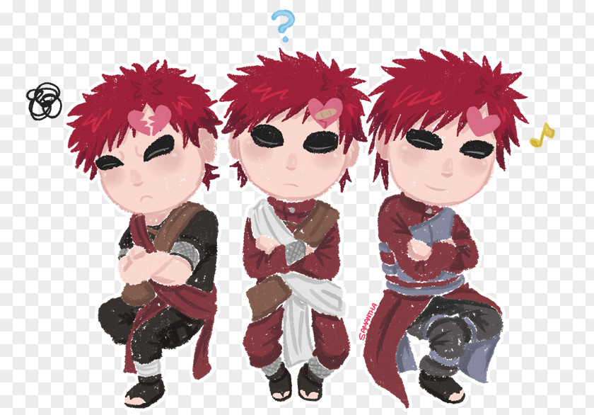 Apple Heart Filter Gaara Naruto DeviantArt Drawing PNG