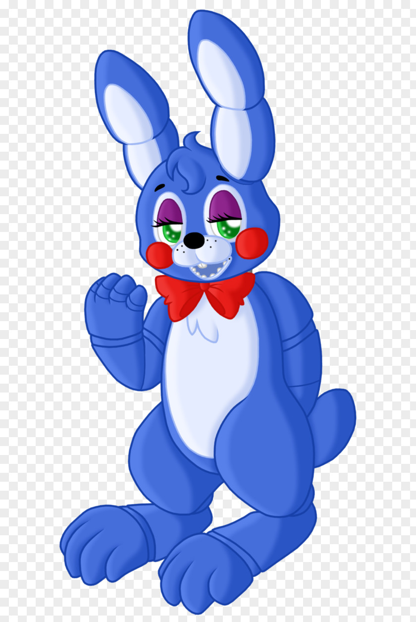 Easter Bunny Cobalt Blue Clip Art PNG
