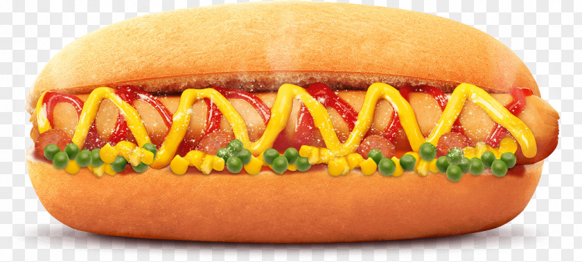 Lanche Hot Dog Bun Hamburger Sandwich French Fries PNG
