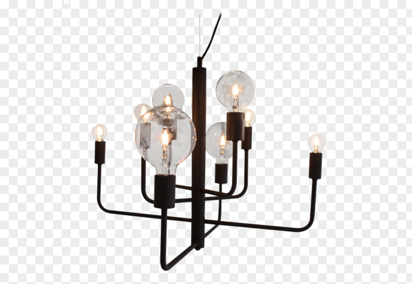 Monstera Lamp Edison Screw Chandelier Incandescent Light Bulb Sweden PNG
