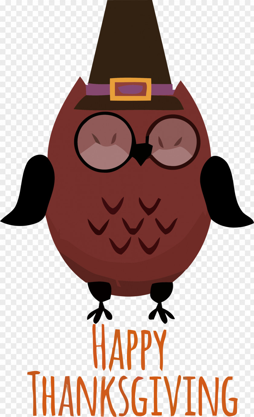 Glasses Owl PNG