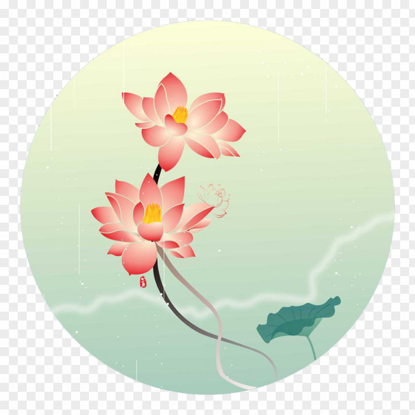 Lotus Pattern Nelumbo Nucifera Graphic Design Clip Art PNG