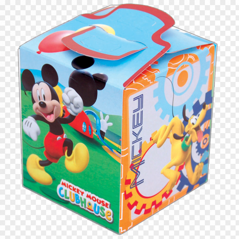 Mickey Mouse Party Box Gift Nightclub PNG