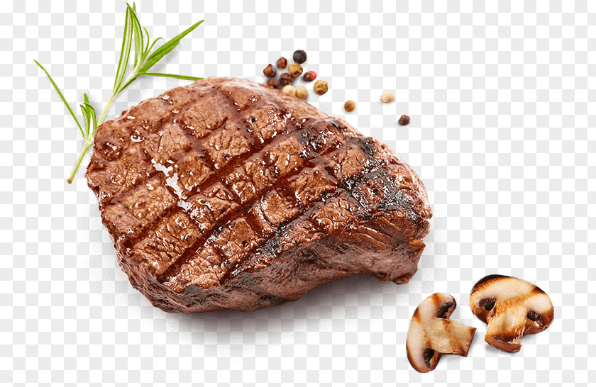 Beef Tenderloin Tournedos Rossini Food Dish Cuisine Steak Au Poivre PNG