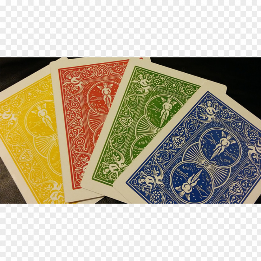 Bicycle Place Mats Playing Cards Card Game PNG