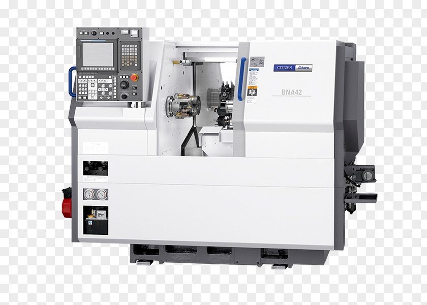 Lathe Machine Citizen Machinery Co., Ltd. Computer Numerical Control Spindle Turning PNG