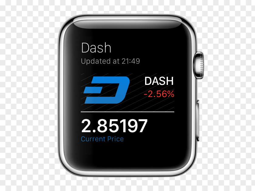 Dash Coin Apple Watch Series 2 IPhone PNG