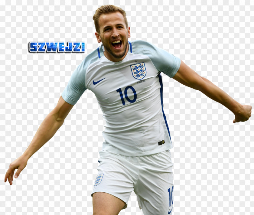 Harry Kane England National Football Team 2018 World Cup UEFA Euro 2016 Player Jersey PNG