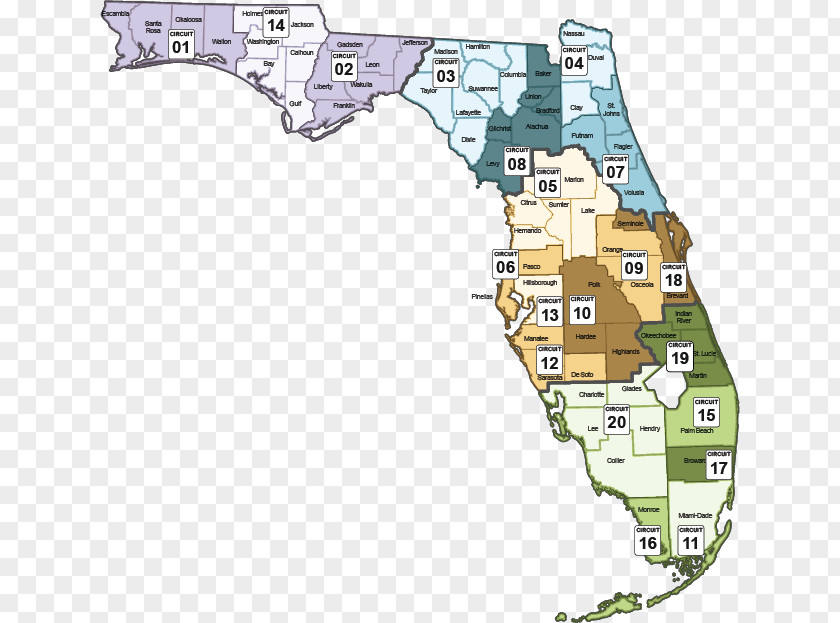 Map Florida Court Probation Parole Georgia Department Of Community Supervision PNG