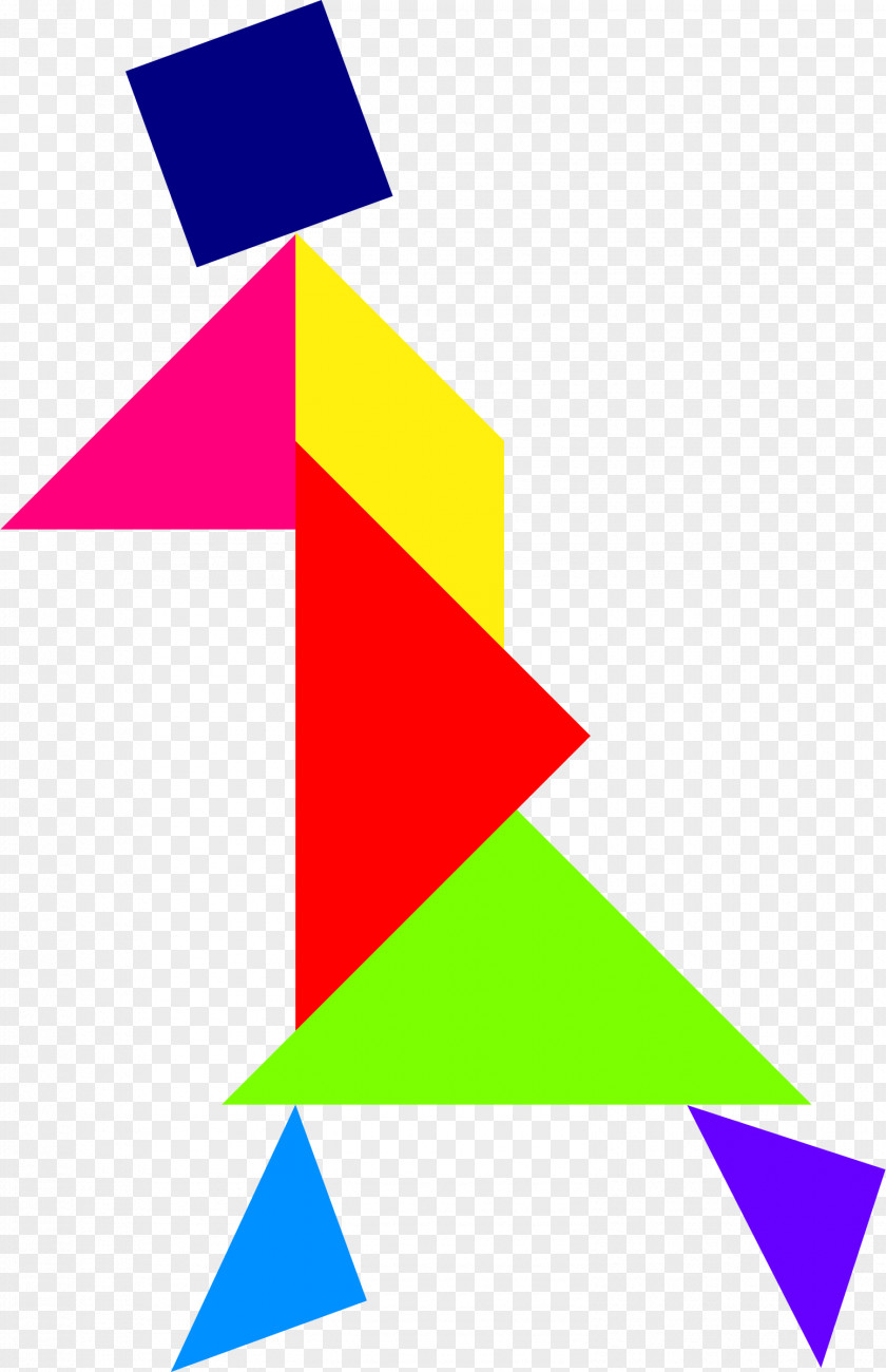 Tangram Puzzle Clip Art PNG