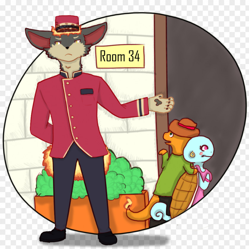 Bellhop Human Behavior Character Profession Clip Art PNG