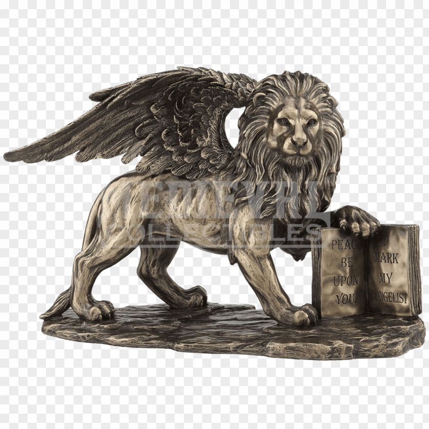 Lion Of Venice Saint Mark's Basilica Bronze Sculpture Mark PNG