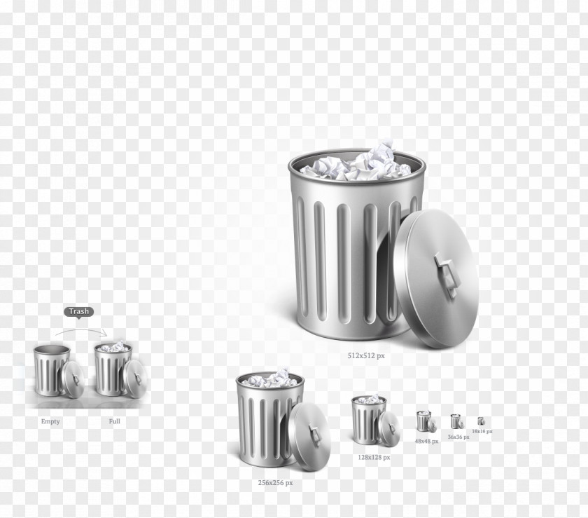 Trash Can Rubbish Bins & Waste Paper Baskets Recycling Bin PNG