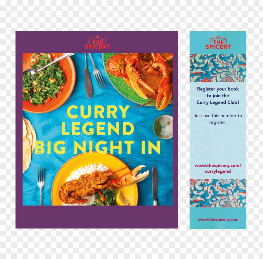 Web Front-end Design The Spicery's 'How To Be A Curry Legend' Cookbook And 4 Legend Spice Blends Vegetarian Cuisine Food Recipe PNG