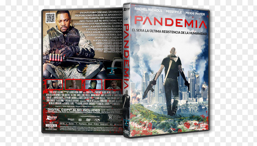 Advertising Poster DVD Pandemic PNG