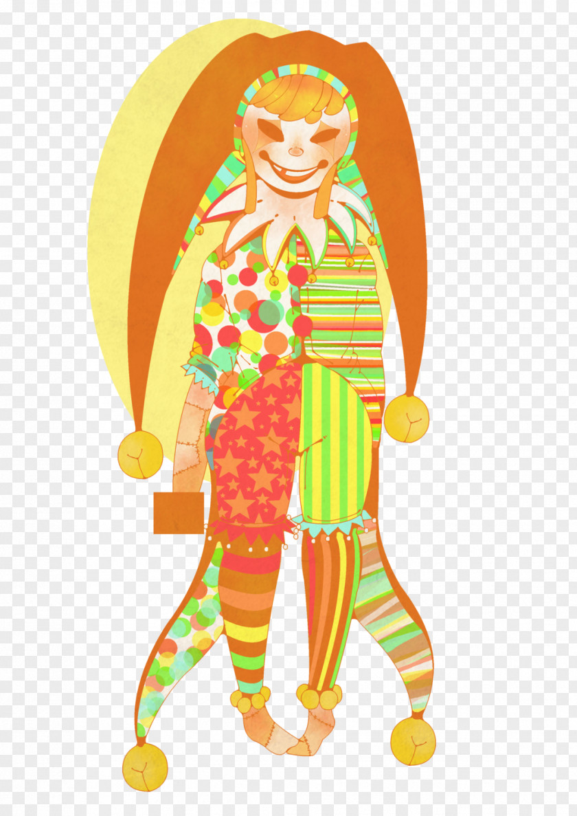 Clown Costume Character Family PNG