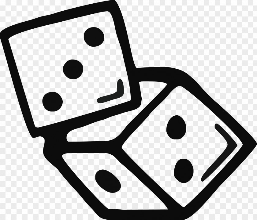 Dice Stencil Text Game Clip Art PNG