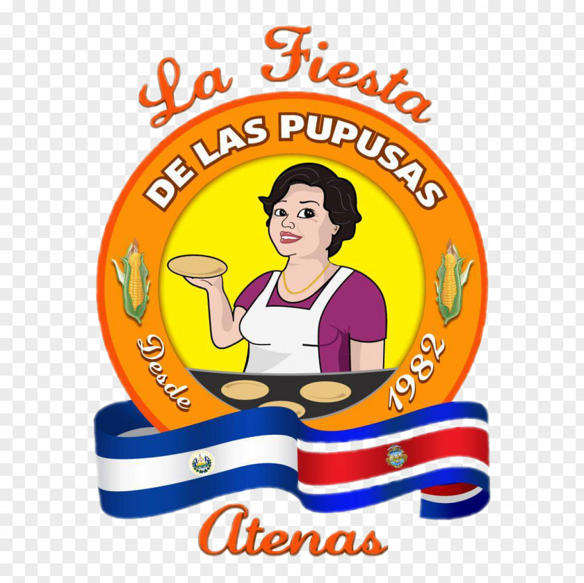 Hamburguesa La Fiesta De Las Pupusas Restaurant Loroco Logo PNG