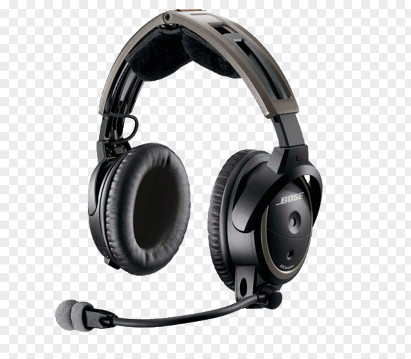 Headphones Headset Active Noise Control Bose Corporation A20 PNG