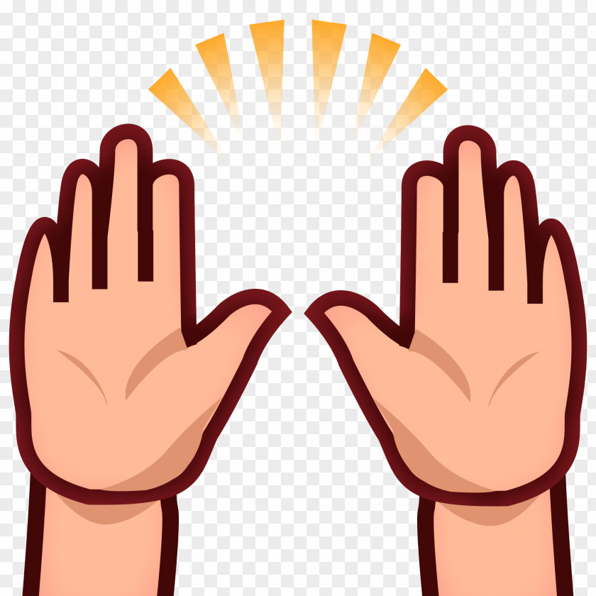 Open Hands Emojipedia Emoticon Clip Art PNG
