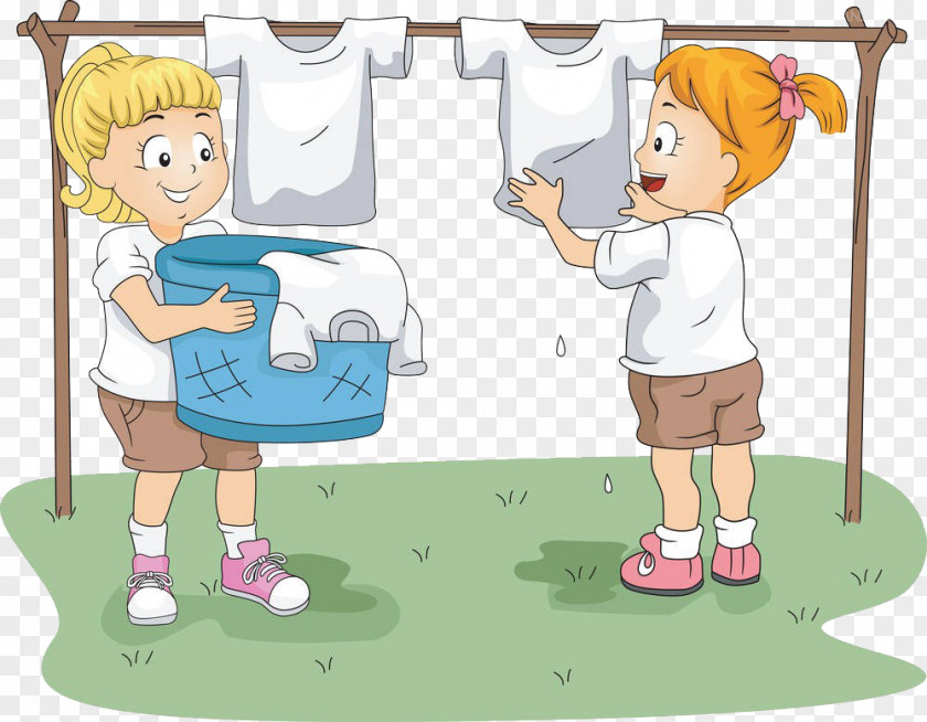 The Children Are Washing Clothes Childrens Clothing Stock Photography Clip Art PNG