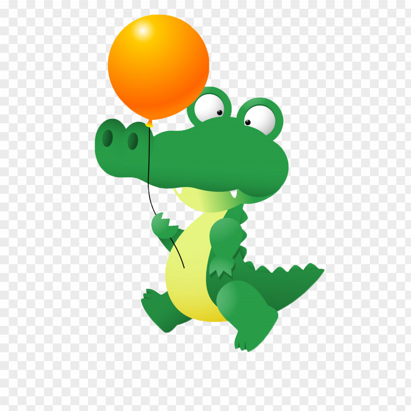 Cartoon Crocodile Alligator Clip Art PNG