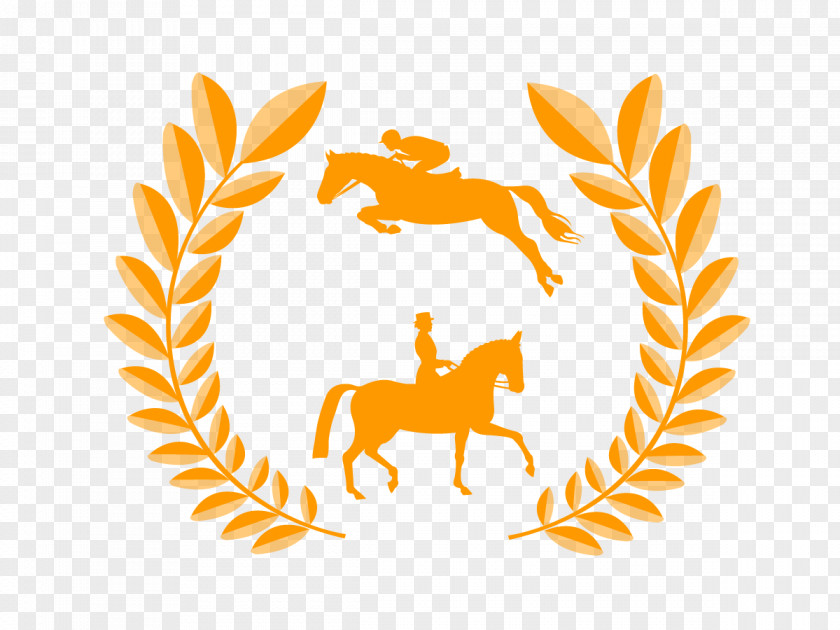 Equestrian Vector Graphics Clip Art Laurel Wreath Royalty-free Image PNG