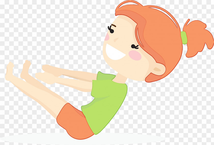 Gesture Animation Yoga Cartoon PNG