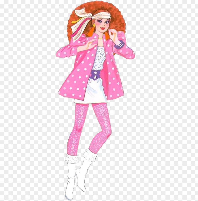 Ken Barbie Fashion Costume Polka Dot PNG