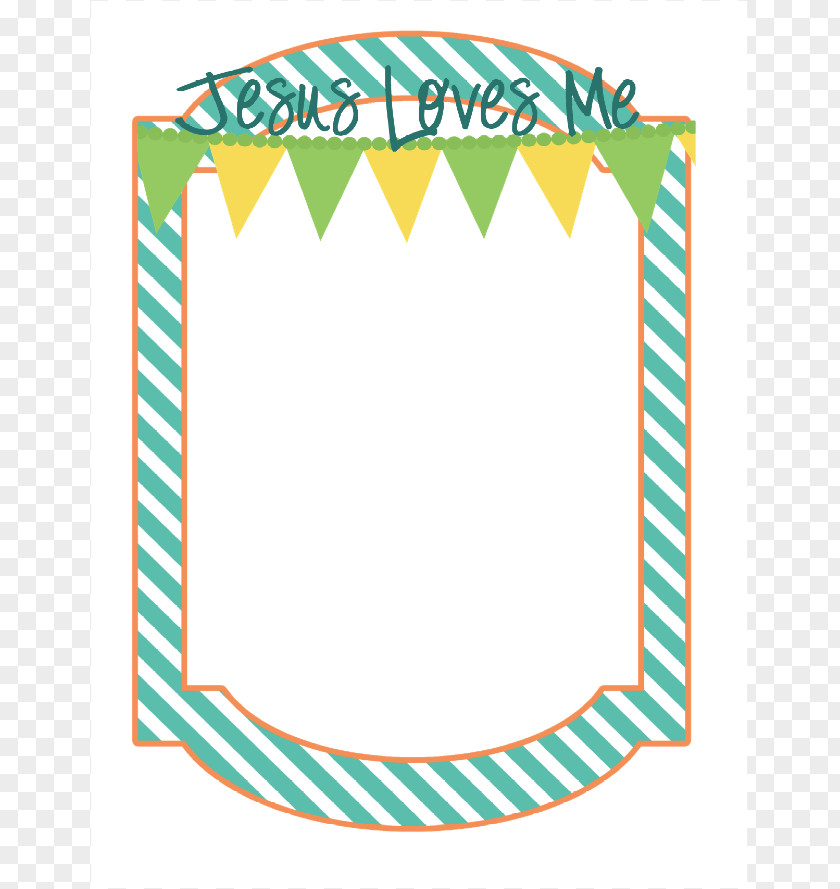 School Page Borders And Frames Craft Jesus Loves Me Clip Art PNG