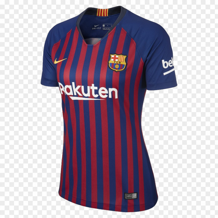 T-shirt FC Barcelona Sports Fan Jersey Sleeve PNG