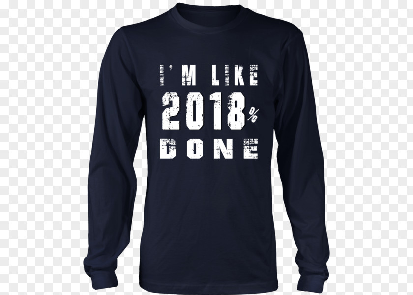 Class Of 2018 Long-sleeved T-shirt Hoodie PNG