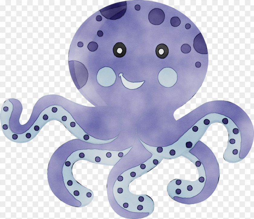 Octopus Cephalopod Purple PNG