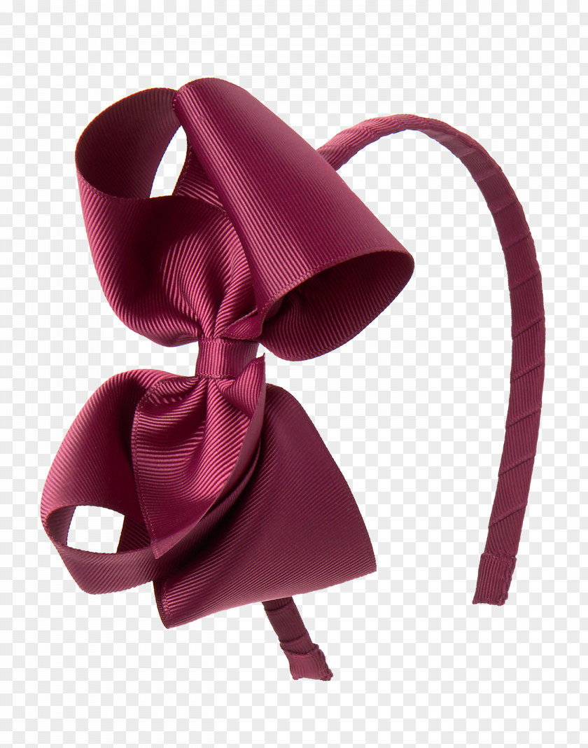 Ribbon Hair Tie Headgear Pink M PNG
