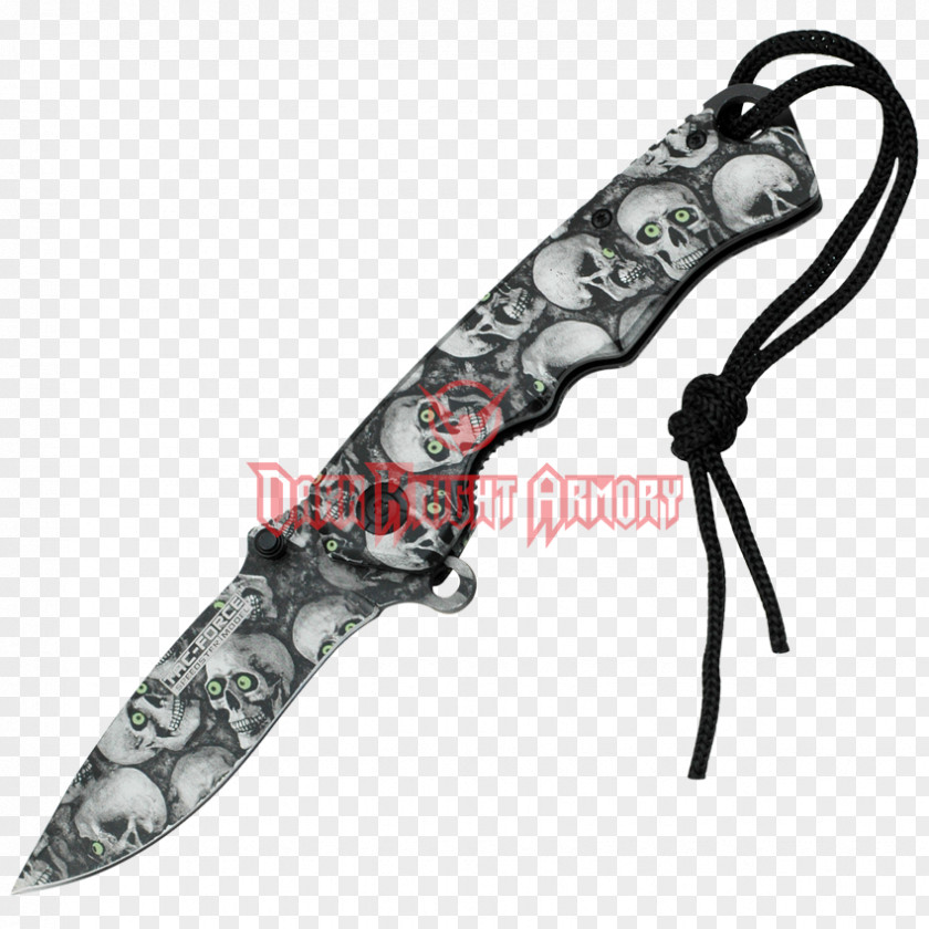 Skull Knife Hunting & Survival Knives Blade Dagger Steel PNG