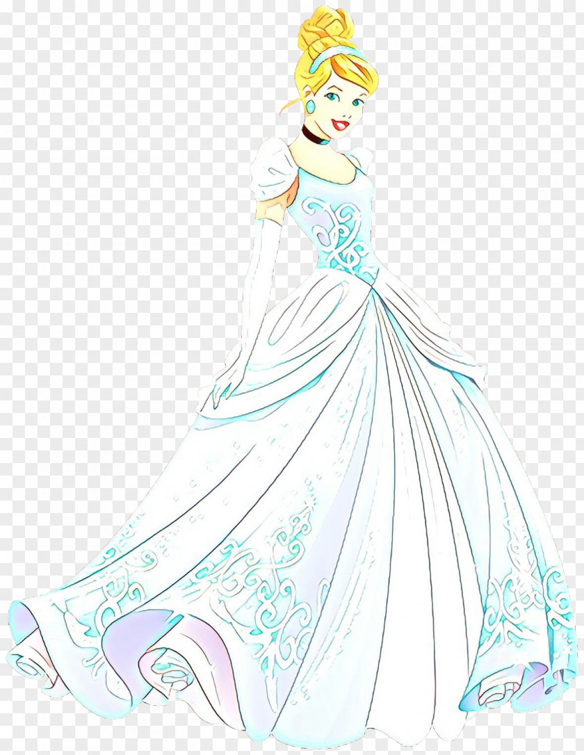 Style Victorian Fashion Woman Cartoon PNG