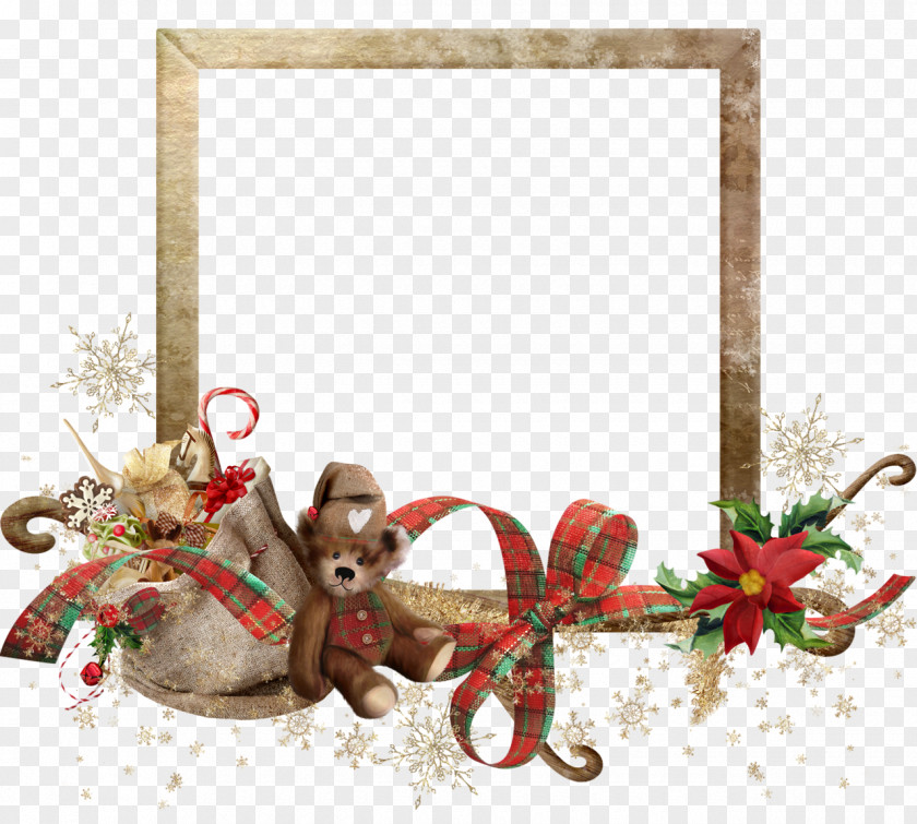 35 Christmas Ornament Picture Frames PNG