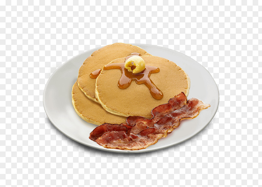 Bacon Breakfast Pancake Sandwich Dish PNG