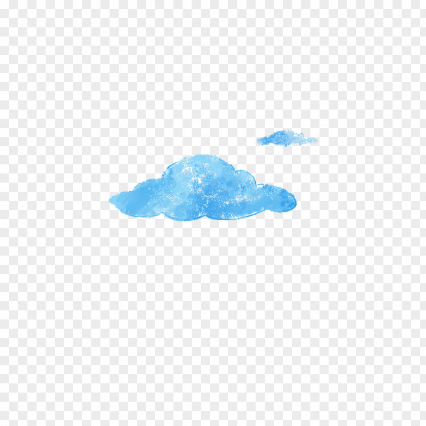 Blue Clouds Mushroom Cloud PNG