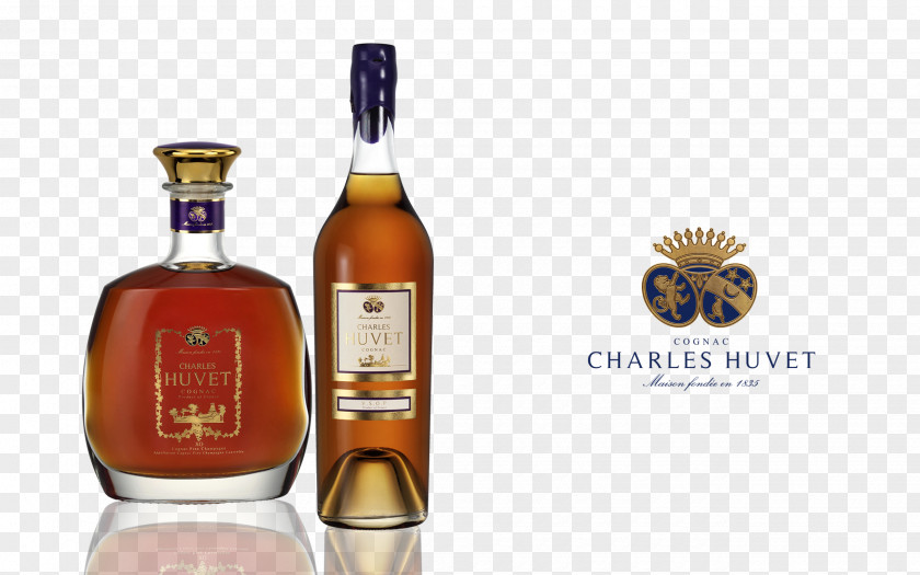 Brandy Glass COGNAC CHARLES HUVET Liqueur Very Special Old Pale Champagne PNG