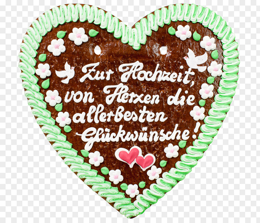 Chocolate Cake Lebkuchen Torte Royal Icing Christmas Ornament PNG