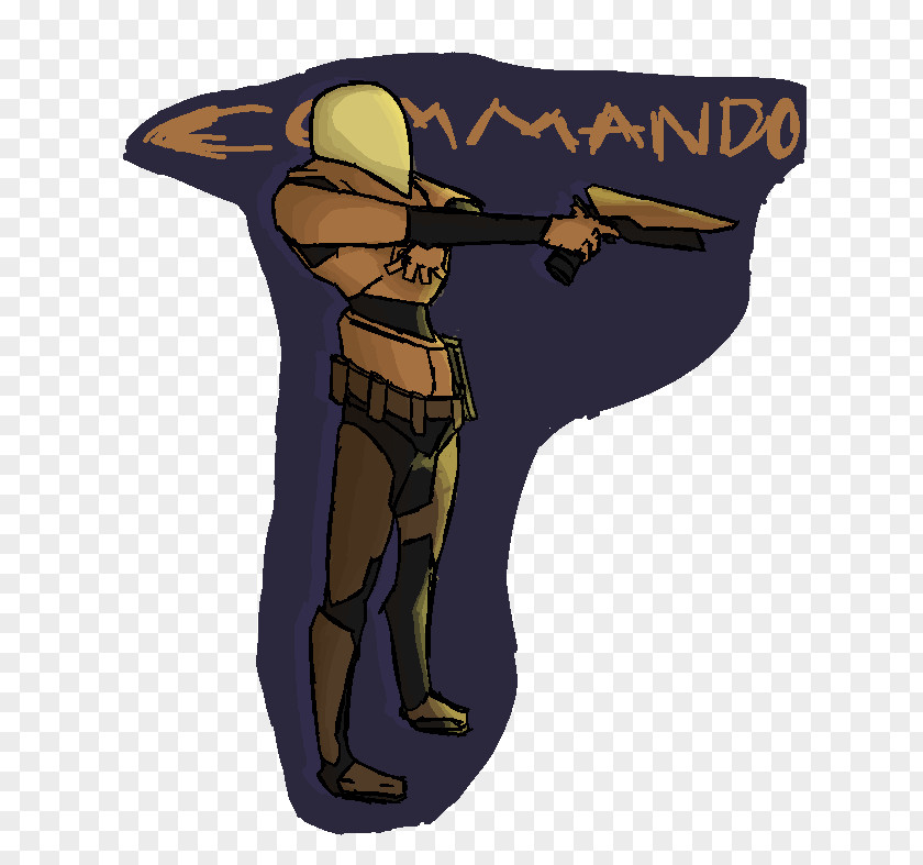 Commando Risk Of Rain Fan Art Character PNG