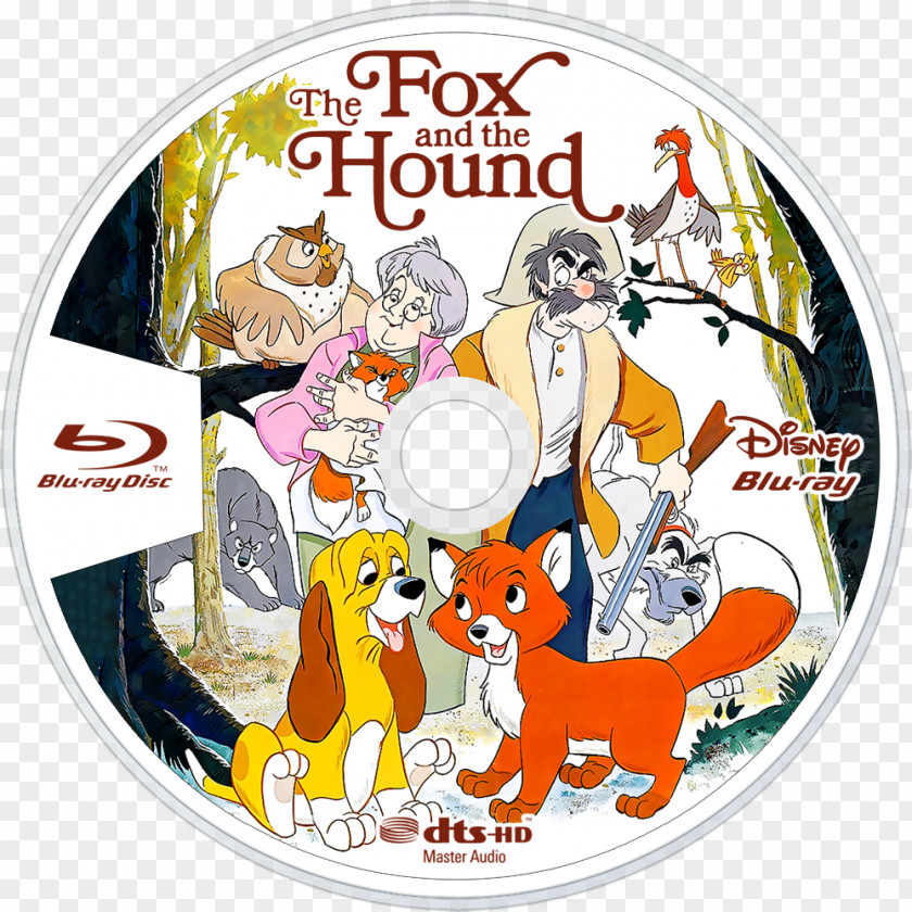 Fox And The Hound Animated Film Walt Disney Company Subtitle Poster PNG