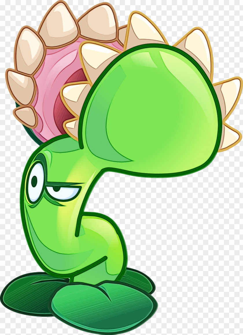 Green Plants Frog Cartoon PNG