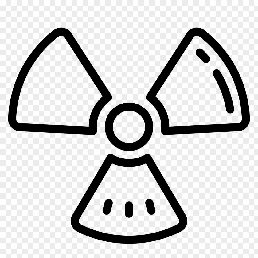 Nuclear Chain Reaction Icons Vector Graphics Power Radioactive Decay Illustration Logo PNG
